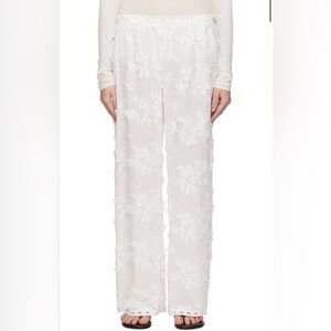 The Garment NWOT White Jewell Straight Trousers